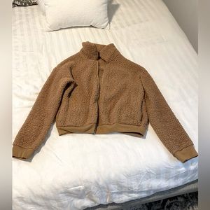 Teddy bear coat from Nordstrom Rack. Size S.